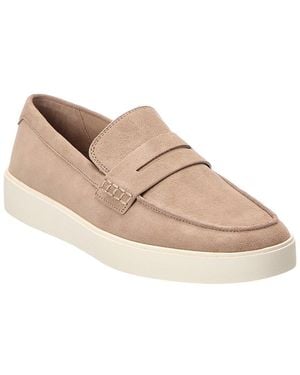 Vince Teo Suede Loafer - Natural