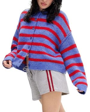 BELLA DESERT Cardigan - Red