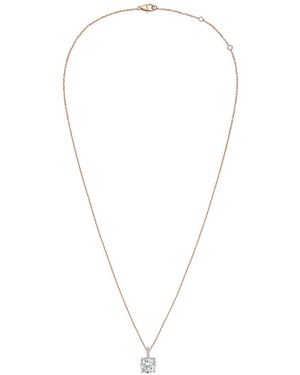 Diana M. Jewels Diana M. 14K Rose 5.20 Ct. Tw. Lab-Grown Diamond Pendant Necklace - Multicolour
