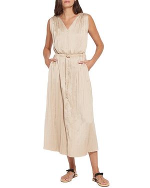 Lyssé The Packable Pleated Dress - Natural