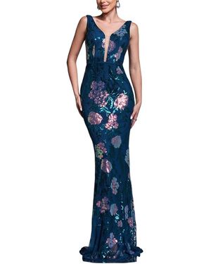 MISSORD Maxi Dress - Blue
