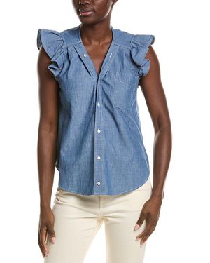 J.McLaughlin Olivia Blouse - Blue