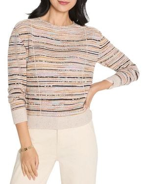 NIC+ZOE Mirage Seamed Jumper - Brown