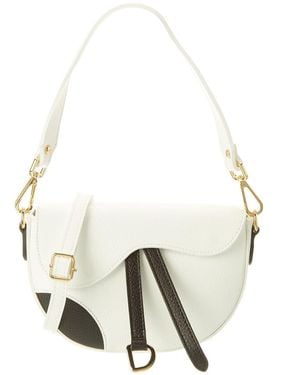 Persaman New York Kinsley Leather Saddle Bag - Natural