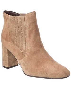 Aquatalia Lanna Waterproof Suede Bootie - Natural
