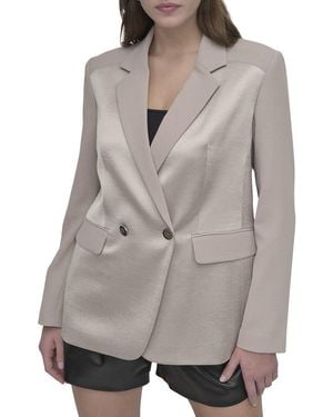 DKNY Open Back Blazer - Grey