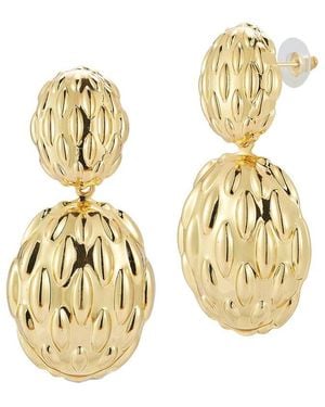 Chloe and Madison Jewellery Plated Earrings - Metallic