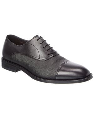 BOSS Derrek Leather Oxford - Black