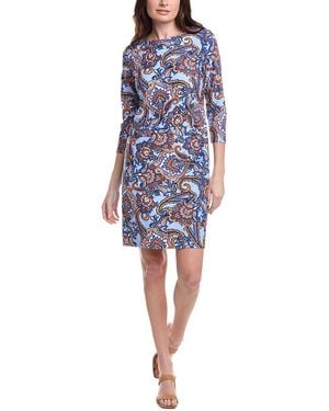 Jude Connally Sabine Shift Dress - Blue