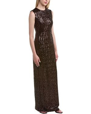Michael Kors Sequin Gown - Brown