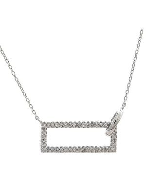 Diamond Select Cuts 14K 0.10 Ct. Tw. Diamond Necklace - White