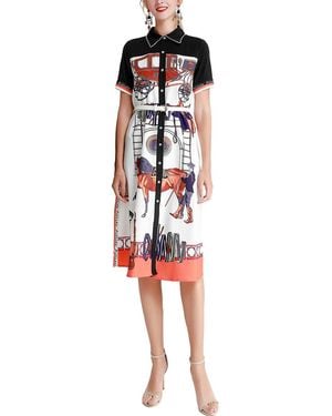 BURRYCO Midi Dress - Red