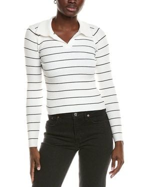 Madison Miles Pullover - White