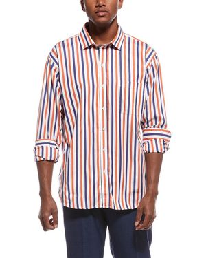 tyler boe Stripe Shirt - Red
