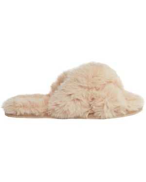 Reiss Aspen Slipper - Natural