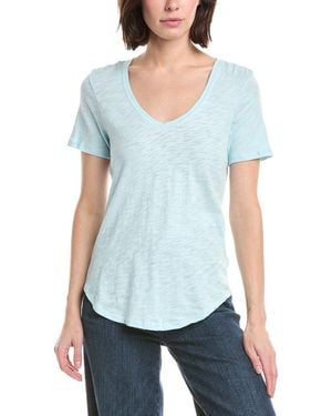 ATM V-Neck T-Shirt - Blue