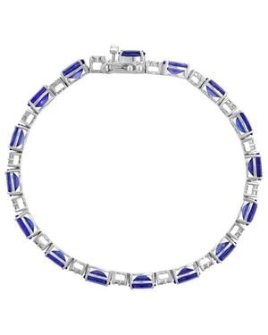 Effy Fine Jewelry 14K 12.65 Ct. Tw. Diamond & Tanzanite Bracelet - Blue
