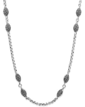 Samuel B. Balinese Station Necklace - Metallic