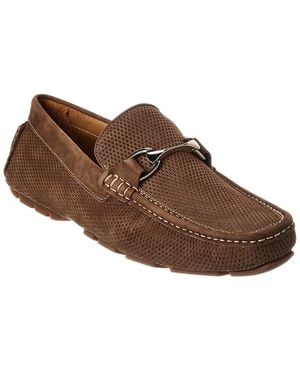 Donald J Pliner Dorion Leather Loafer - Brown