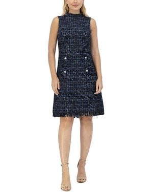 Eliza J A-Line Dress - Blue
