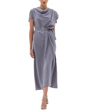 BGL A-Line Dress - Blue