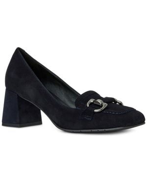 Aquatalia Corrina Waterproof Suede Pump - Blue
