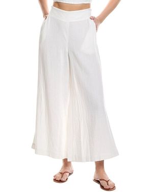 Echo Supersoft Gauze Pant - White