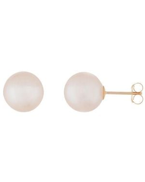 Masako Pearls 14k 8-9mm Akoya Pearl Earrings - Multicolour