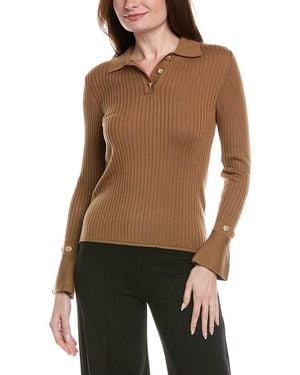 KARL LAGERFELD Woven Blouse - Brown