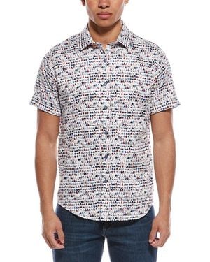 Robert Graham Board Bash Woven Shirt - White
