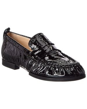 Tod's Gomma Patent Loafer - Black