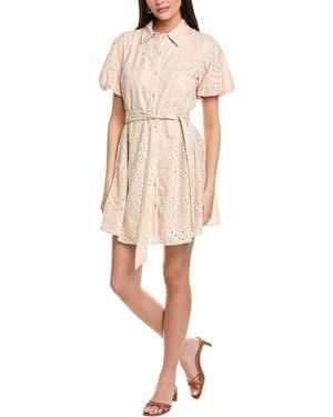 Sam Edelman Eyelet Shirtdress - White