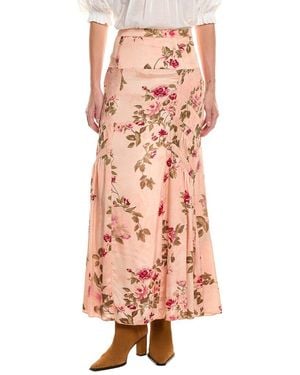 Free People Rowan Maxi Skirt - Pink
