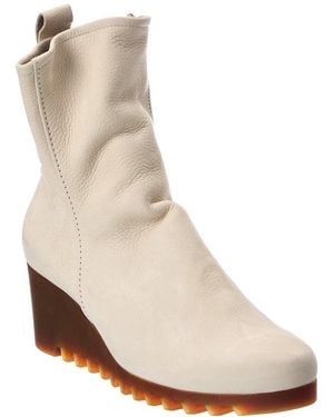Arche Larazo Leather Boot - Natural