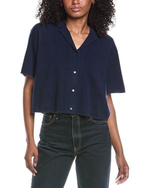 Jonathan Simkhai Alma Cashmere Shirt - Blue