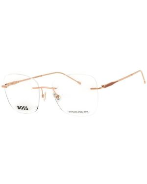 BOSS 55Mm Optical Frames - Natural