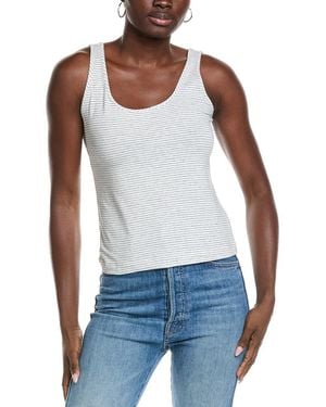 Cabi Striped Charm Tank - Blue