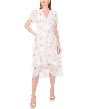 Vince Camuto Layer Dress - White