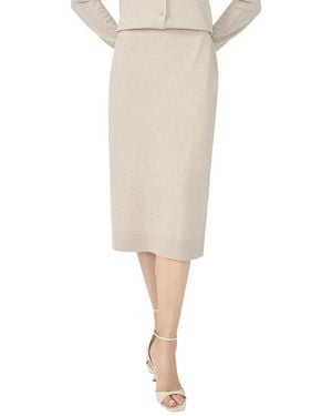 Cece Midi Skirt - White