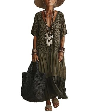 Homeyee Maxi Dress - Green