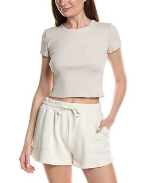 Beyond Yoga Rib Baby T-Shirt - White