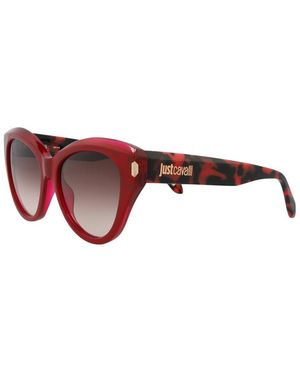 Just Cavalli Sjc033 55Mm Sunglasses - Red