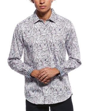 Robert Graham Charvil Woven Shirt - Grey