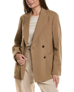 BOSS Jaime Wool Blazer - Brown