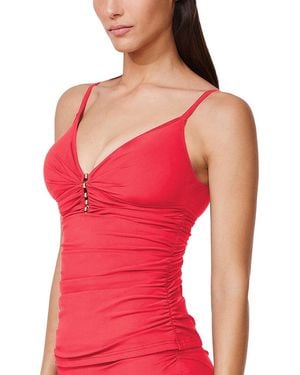 Gottex Beaded Tankini - Red