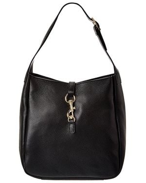 Persaman New York 1085 Leather Handbag - Black