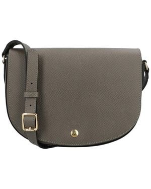 Longchamp Epure Medium Leather Crossbody - Grey