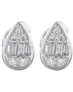 Diamond Select Cuts 14K 0.35 Ct. Tw. Diamond Earring - Grey