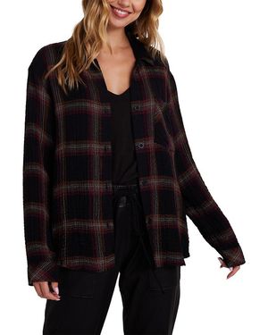 Bella Dahl Oversized Shirt - Black
