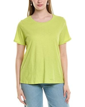 Eileen Fisher Crewneck T-Shirt - Yellow